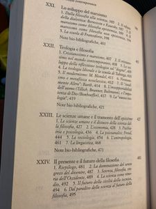 La filosofia dai Greci al nostro tempo. La filosofia contemporanea