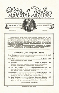 Weird Tales, Vol. 12, No. 2