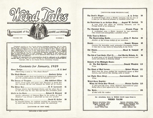 Weird Tales, Vol. 13, No. 1
