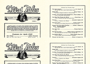 Weird Tales, Vol. 5, No. 4