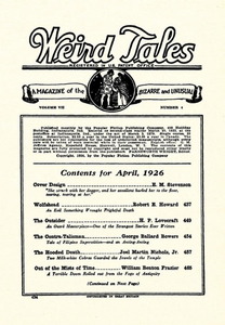 Weird Tales, Vol. 7, No. 4