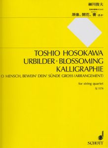 Urbilder · Blossoming · Kalligraphie · O Mensch, bewein' dein' Sünde groß (Arrangement)