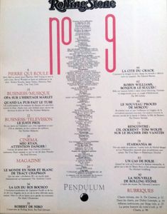 Rolling Stone (fr) Series 1 n° 009