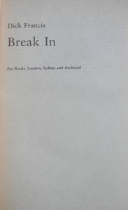 Break In