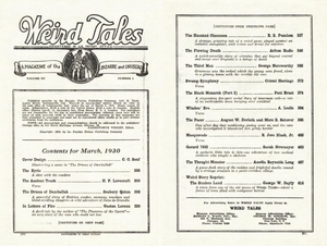 Weird Tales, Vol. 15, No. 3