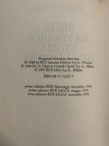 Breve Ma Veridica Storia Della Pittura Italiana