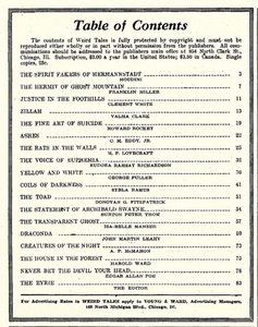 Weird Tales, Vol. 3, No. 3