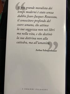 I grandi filosofi - Rousseau I