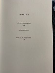I grandi filosofi -Agostino