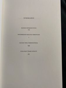 I Grandi Filosofi - Erasmo