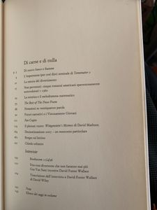 Di carne e di nulla.