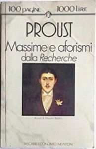 Massime e Aforismi Dalla recherche