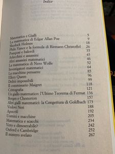 Il Matematico In Giallo. Una Lettura Scientifica Dei Romanzi Polizieschi