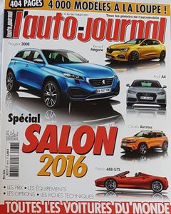 L'Auto-Journal Spécial Salon 2016