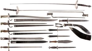 Edged And Bladed Weapons