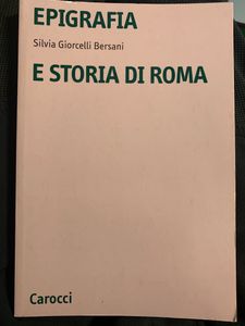 Epigrafia e storia di Roma