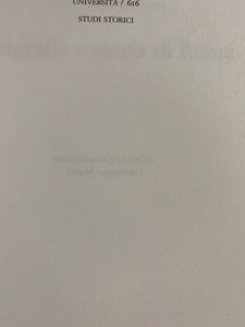 Epigrafia e storia di Roma