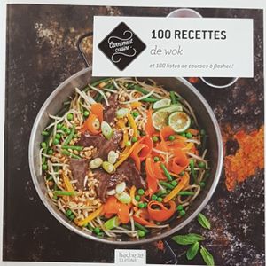 100 recettes de wok et 100 listes de courses à flasher !
