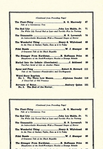 Weird Tales, Vol. 6, No. 1