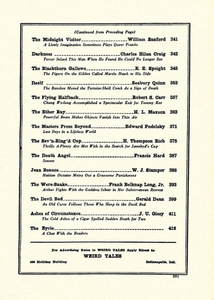 Weird Tales, Vol. 6, No. 3