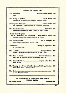 Weird Tales, Vol. 6, No. 6