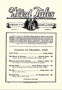 Weird Tales, Vol. 6, No. 6