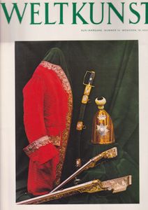 Weltkunst 44. Jahrgang - Nummer 14 / 15. Juli 1974