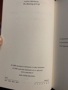 Il senso delle cose