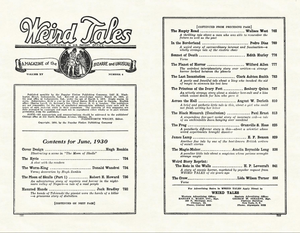 Weird Tales, Vol. 15, No. 6