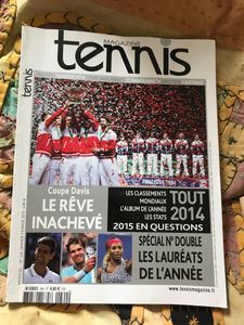 Tennis Magazine #460 Janvier-Fevrier 2015