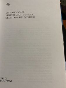 Viaggio sentimentale nell'Italia dei desideri