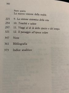 Il punto di svolta. Scienza, società e cultura emergente