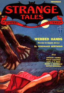 Strange Tales of Mystery and Terror, November 1931