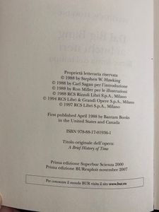 Dal Big Bang ai buchi neri. Breve storia del tempo
