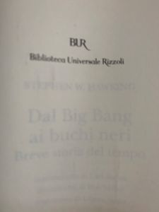 Dal Big Bang ai buchi neri. Breve storia del tempo