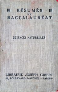 Résumés du baccalauréat: Sciences Naturelles