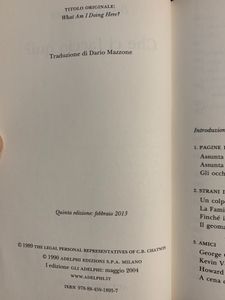Che ci faccio qui?