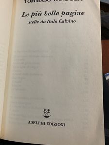 Le più belle pagine.