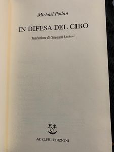 In Difesa Del Cibo