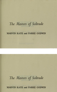 The Masters of Solitude