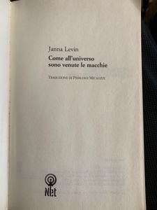 Come all'universo sono venute le macchie. E se l'universo fosse finito?