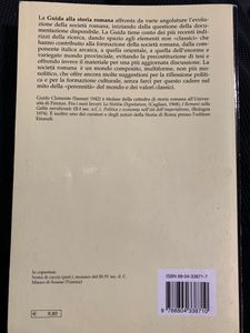 Guida Alla Storia Romana. Eventi, Strutture Sociali, Metodi Di Ricerca.