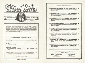 Weird Tales, Vol. 17, No. 1