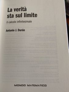 La verità sta sul limite. Il calcolo infinitesimale