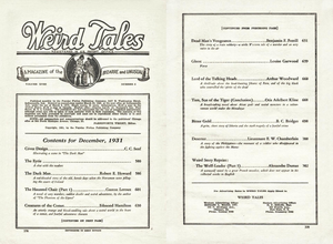 Weird Tales, Vol. 18, No. 5