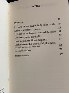 Sette brevi lezioni di fisica
