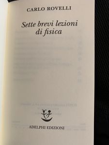 Sette brevi lezioni di fisica