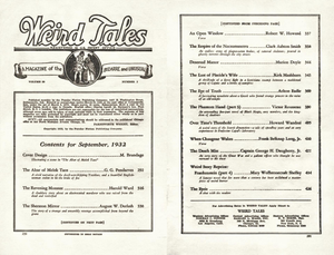 Weird Tales, Vol. 20, No. 3