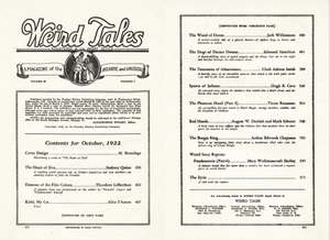 Weird Tales, Vol. 20, No. 4
