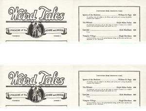 Weird Tales, Vol. 20, No. 5